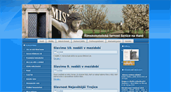 Desktop Screenshot of farnost-senice.cz